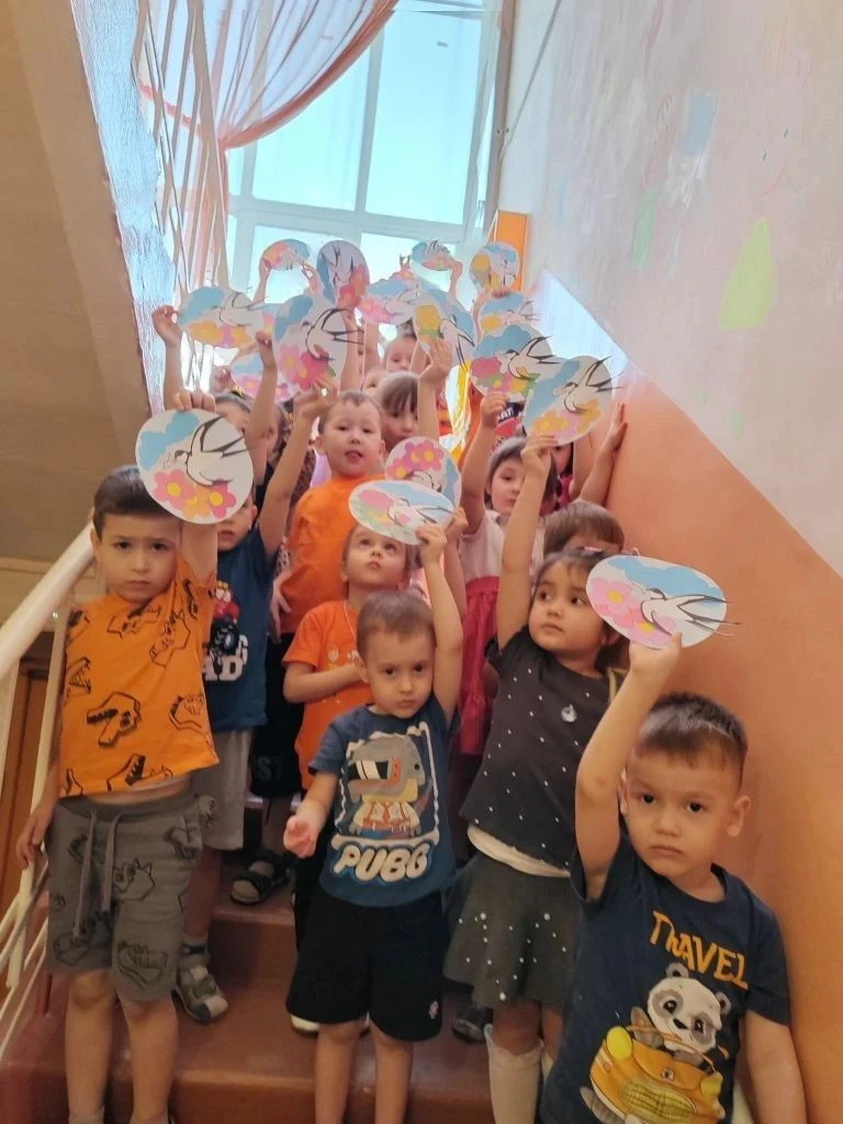 🌟 Дети группы "Радуга" и воспитатель Федотова Ольга Валентиновна приняли участие в акц...