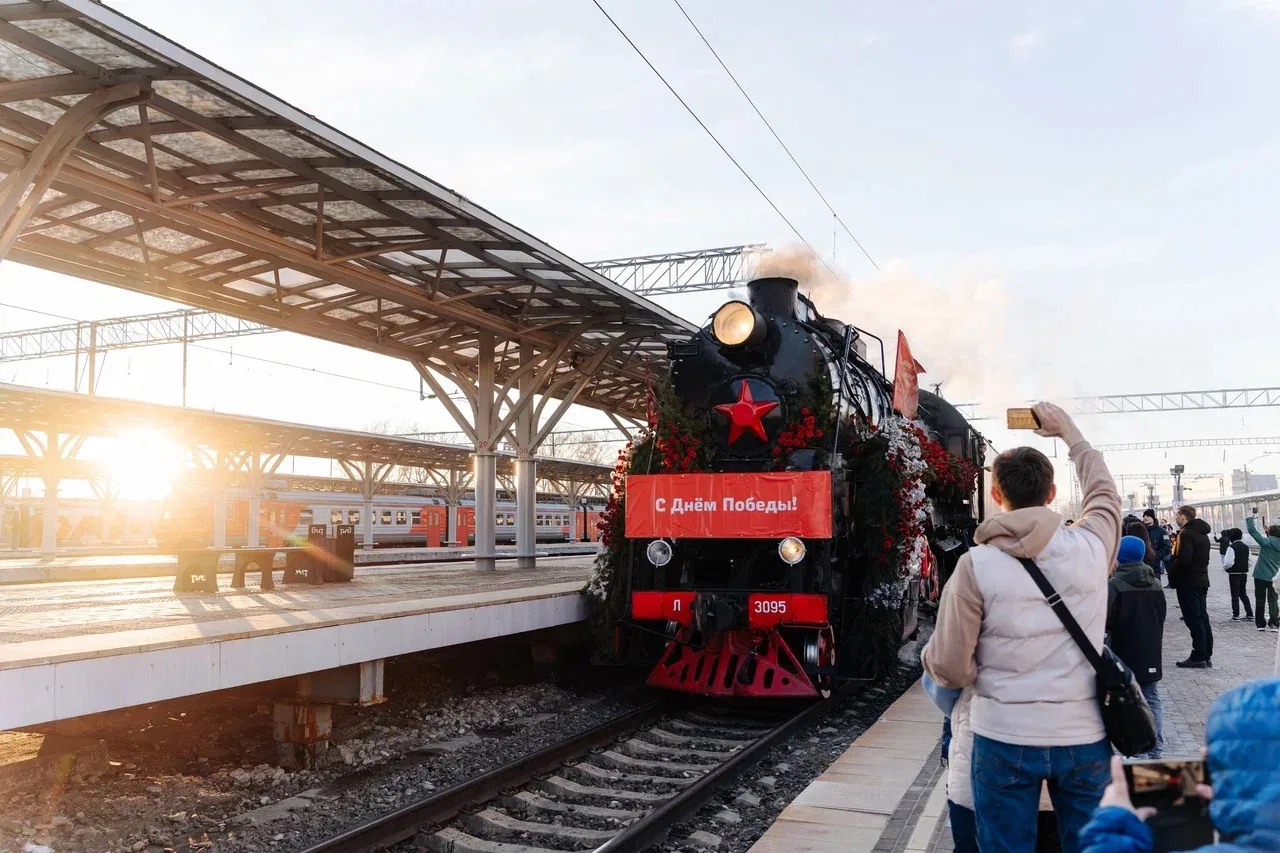 🚂 В Казань прибыл «Поезд Победы»