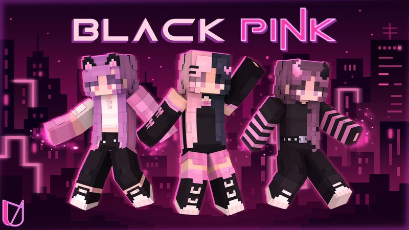 Придайте смелости моде и яркому образу с помощью Black Pink HD pack!