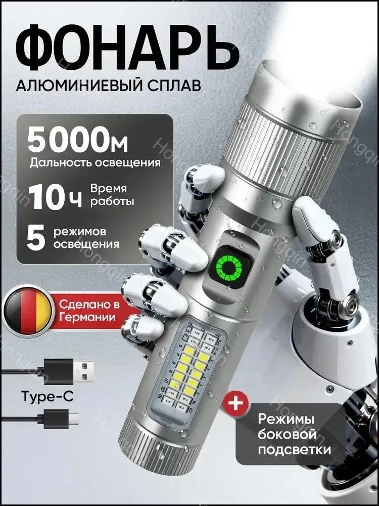🛒 Фонарь-прожектор (с банками-партнерами, из-за рубежа)