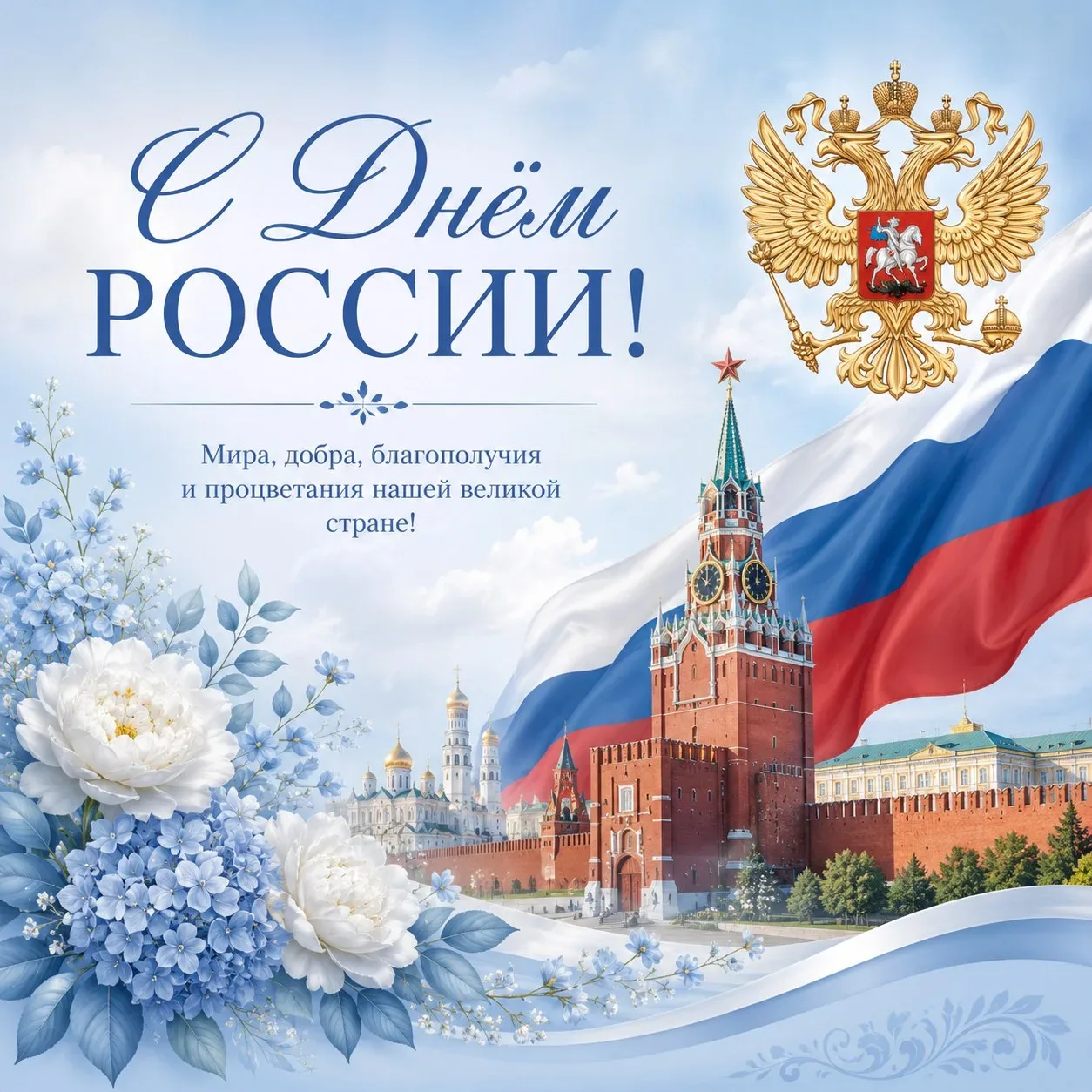 🇷🇺С Днём России!

Это праздник нашей общей истории, культуры и огромной, красивой страны🤍

Желаем