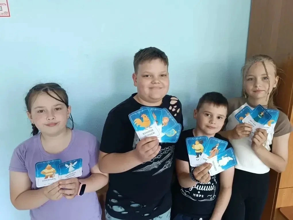 В лагере «Созвездие детства» совместно с библиотекой прошла увлекательная викторина по ...