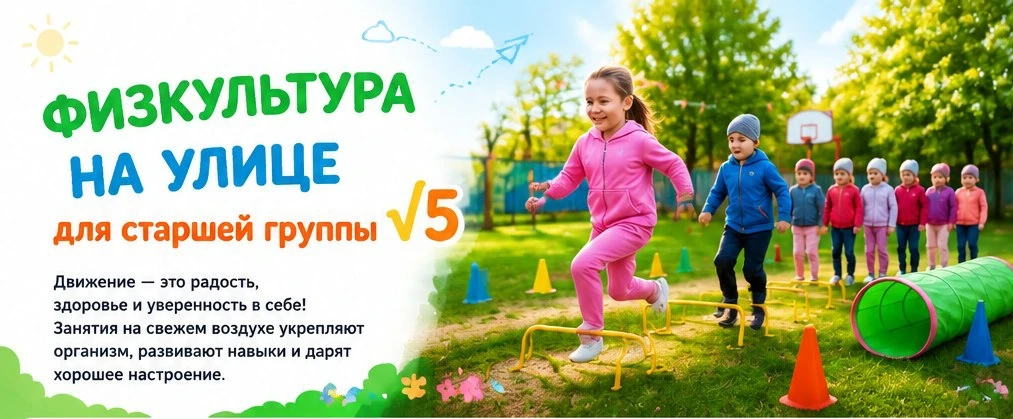 Физкультура выходит на свежий воздух! ☀️🤸‍♀️