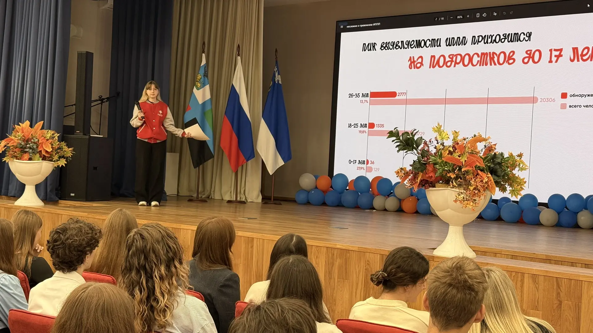 Грамотность начинается с заботы о себе: как прошло утро понедельника в нашей школе