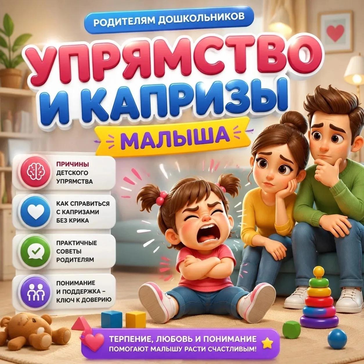 Упрямство — это звоночек. Слышите? 🔔