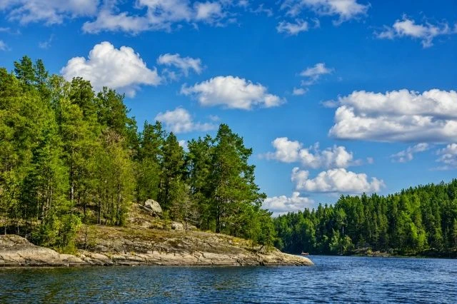 🛥Ладожские шхеры и затонувший корабль