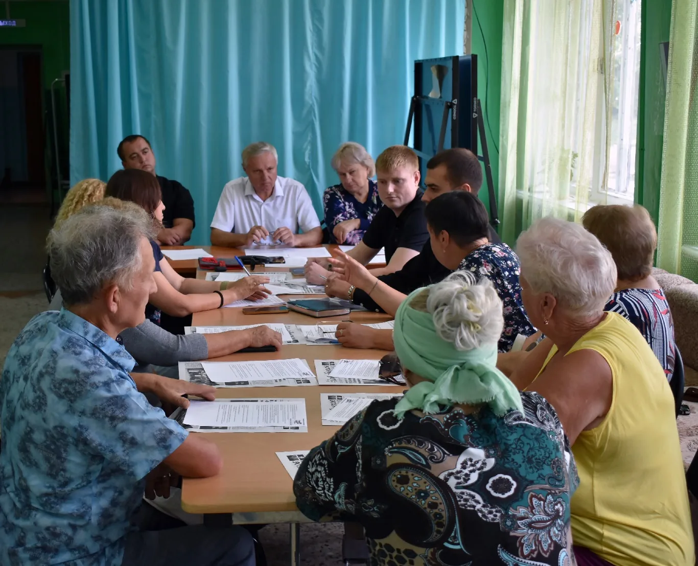 Вчера в КДК «Октябрьский» состоялось Заседание Общественных советов микрорайонов Правая...