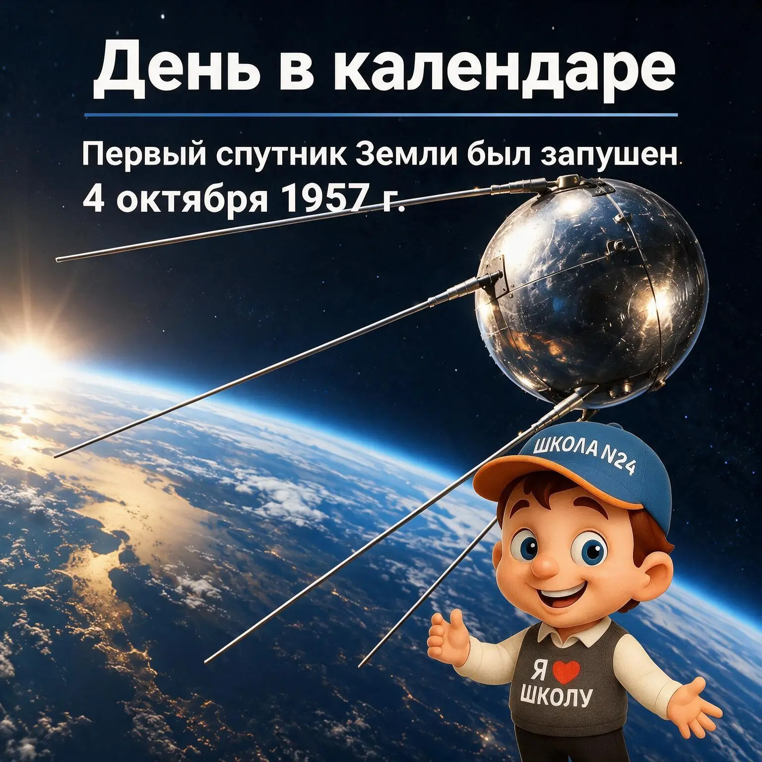 Космическая эра началась с нас! 🚀🛰