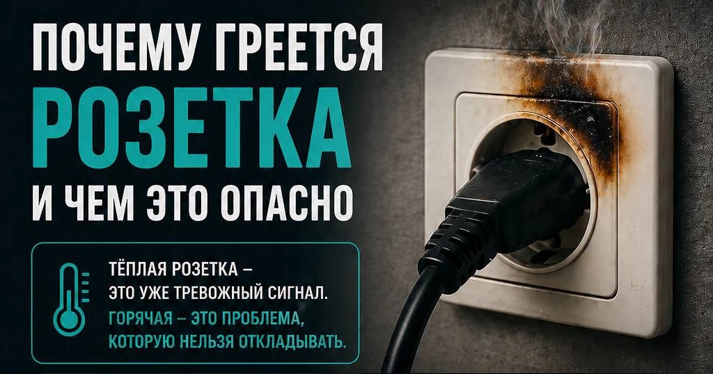 Почему греется розетка и чем это опасно