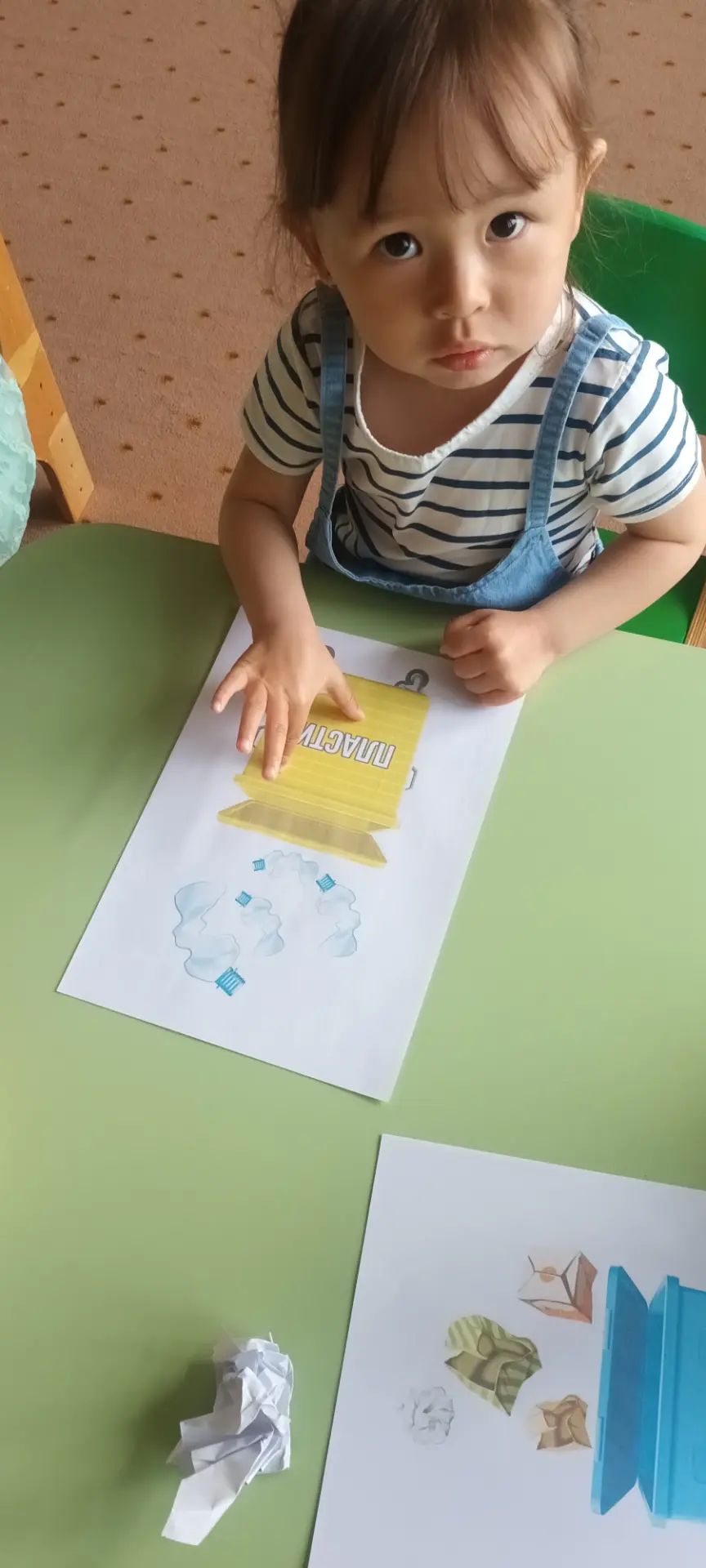 🐝 Маленькие «Пчёлки» — за чистоту на планете! 🌍Сегодня у наших малышей из группы «Пчё...