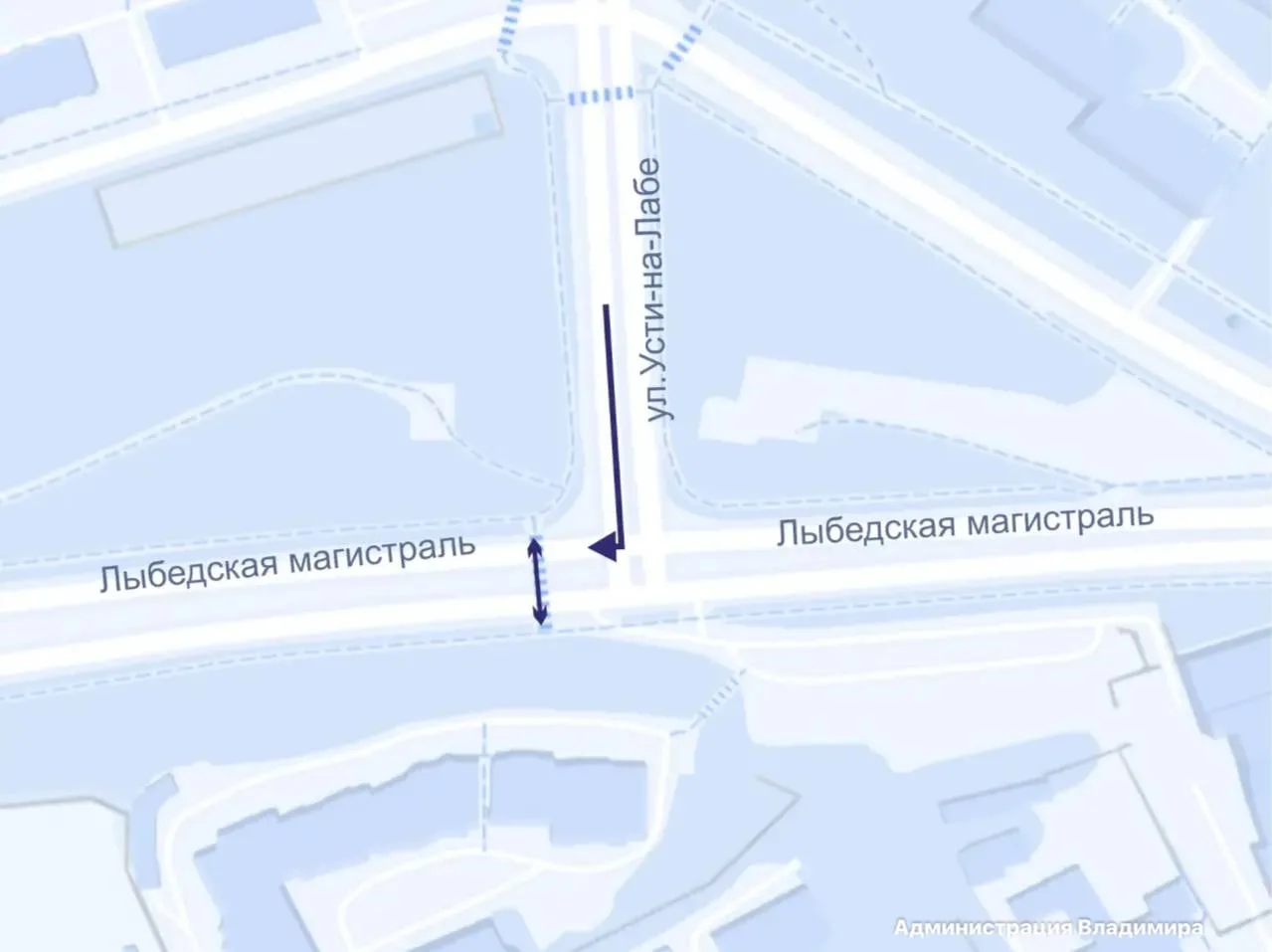 С 18 сентября на Лыбедской магистрали во Владимире изменится схема работы светофора. Вы...