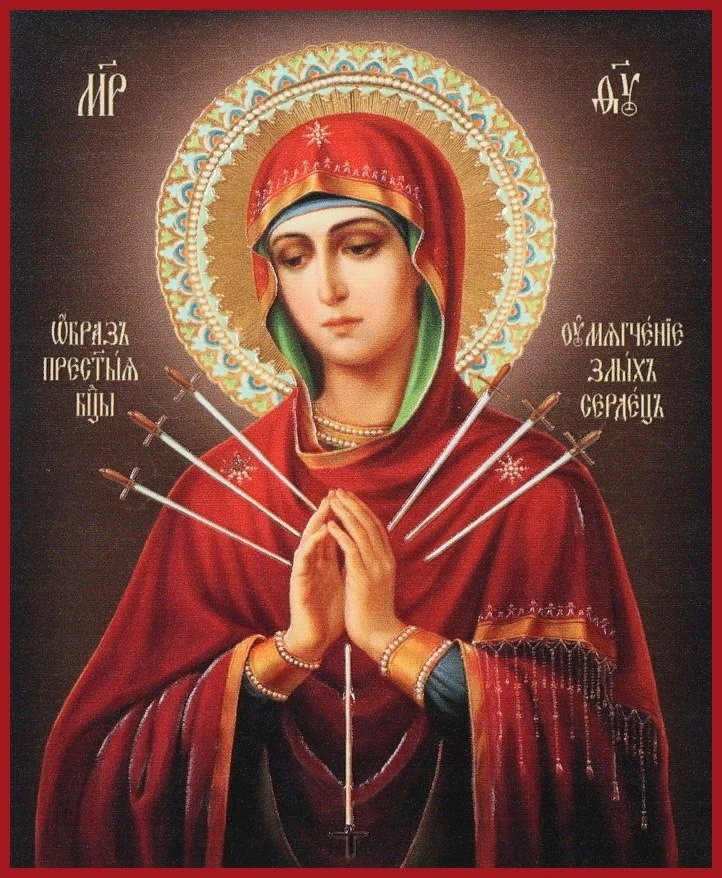 👧Нет на земле большего счастья, чем общение с Пресвятой Богородицей через созерцание Ее икон, размы