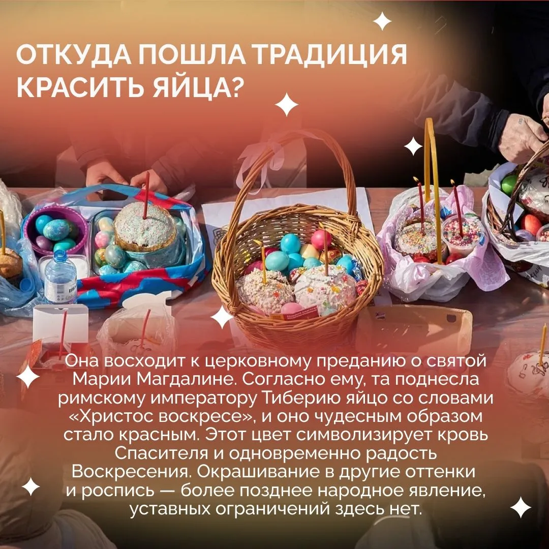 Пасха — главный праздник церковного года — торжество Воскресения Христова, победы жизни над смертью.