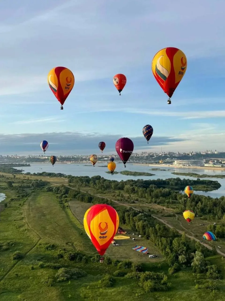 🎈 С 11 по 13 сентября в Суздале пройдет фестиваль Воздухоплавания