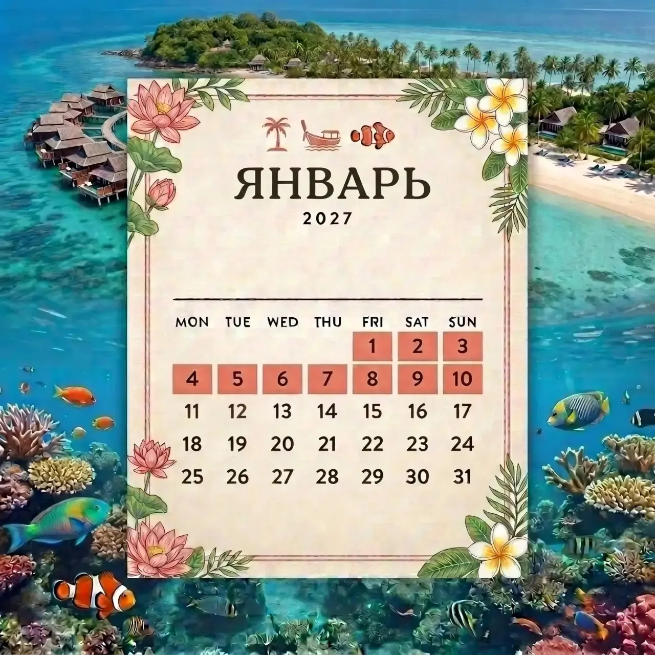 ￼Когда выгодно брать отпуск в 2027 году