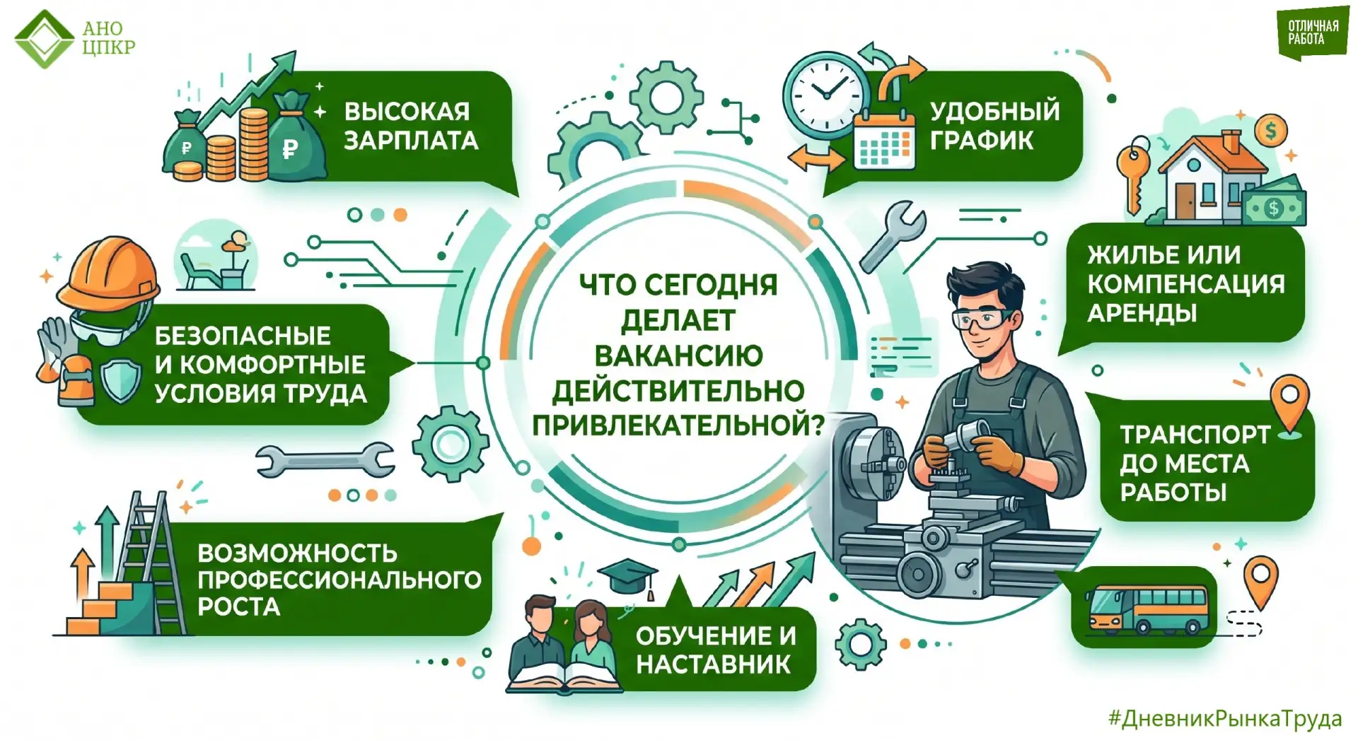 22 вакансии на одного безработного. Почему люди не идут работать?