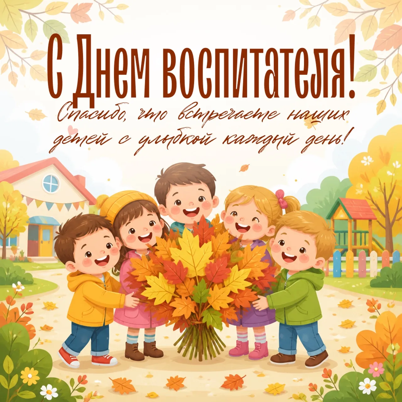 Сегодня профессиональный праздник у каждого, кто работает с самыми маленькими нашими во...