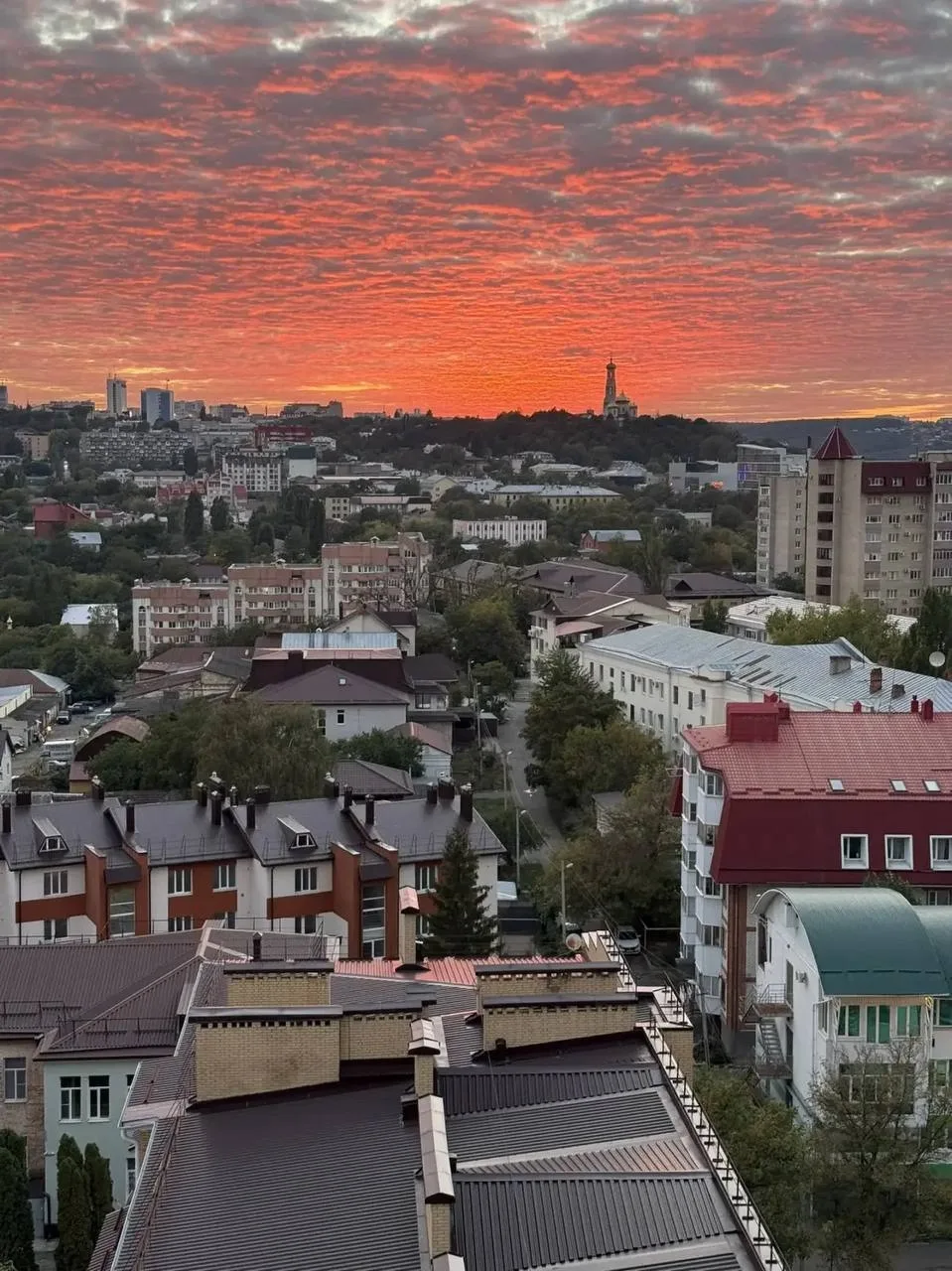 Сегодняшний закат