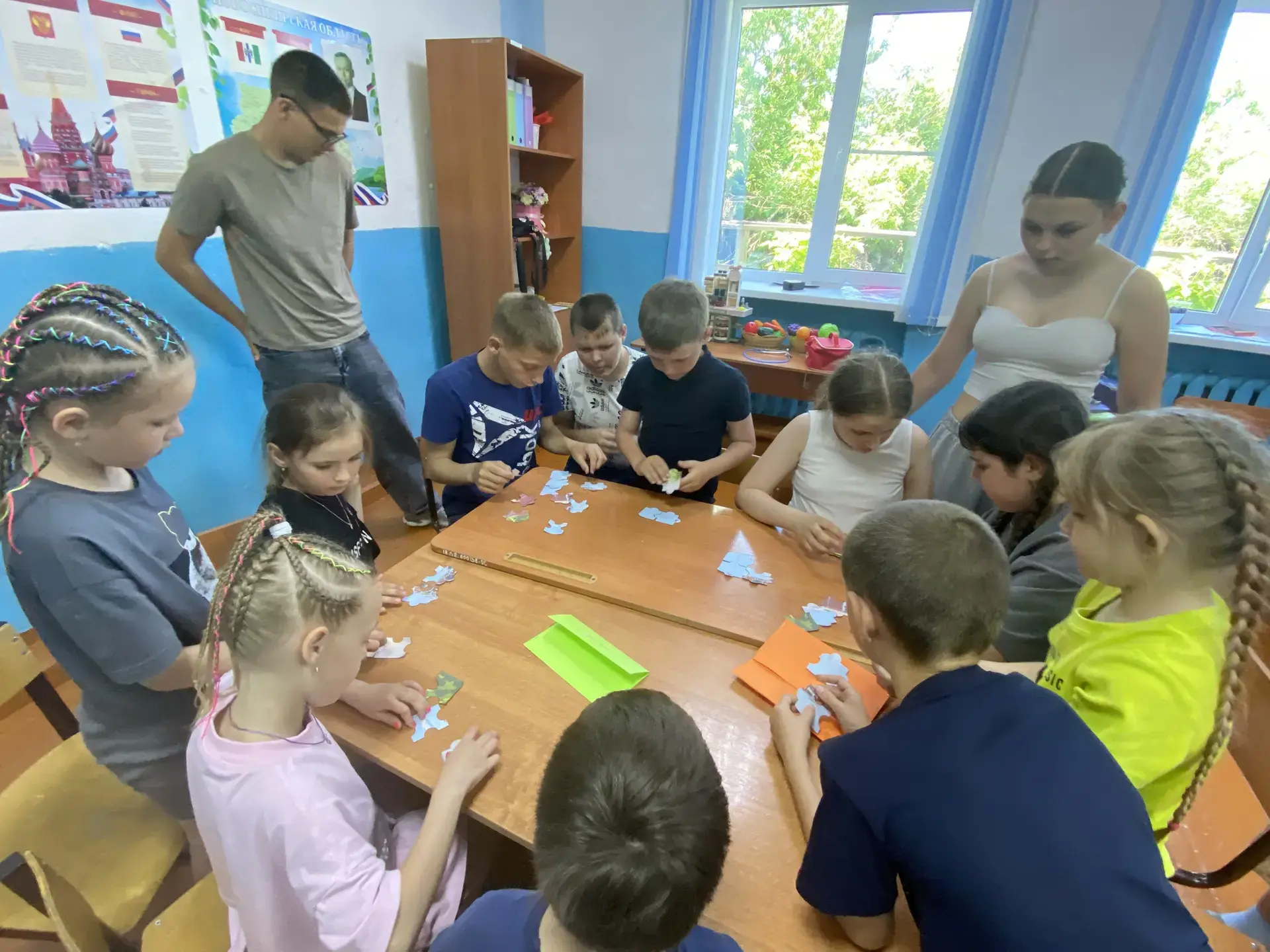 🌞 Сегодня в нашем пришкольном лагере — «День наставничества и командной работы»!