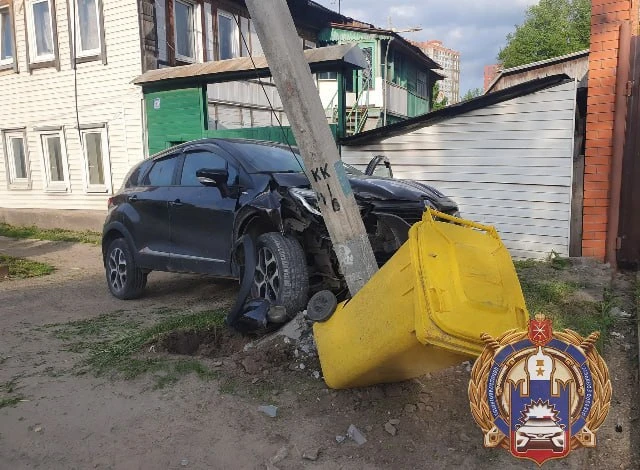 🚨🚔Тула. Было вчера вечером, на перекрестке ул. Индустриальной и ул. Кладбищенской. 68-летний водител