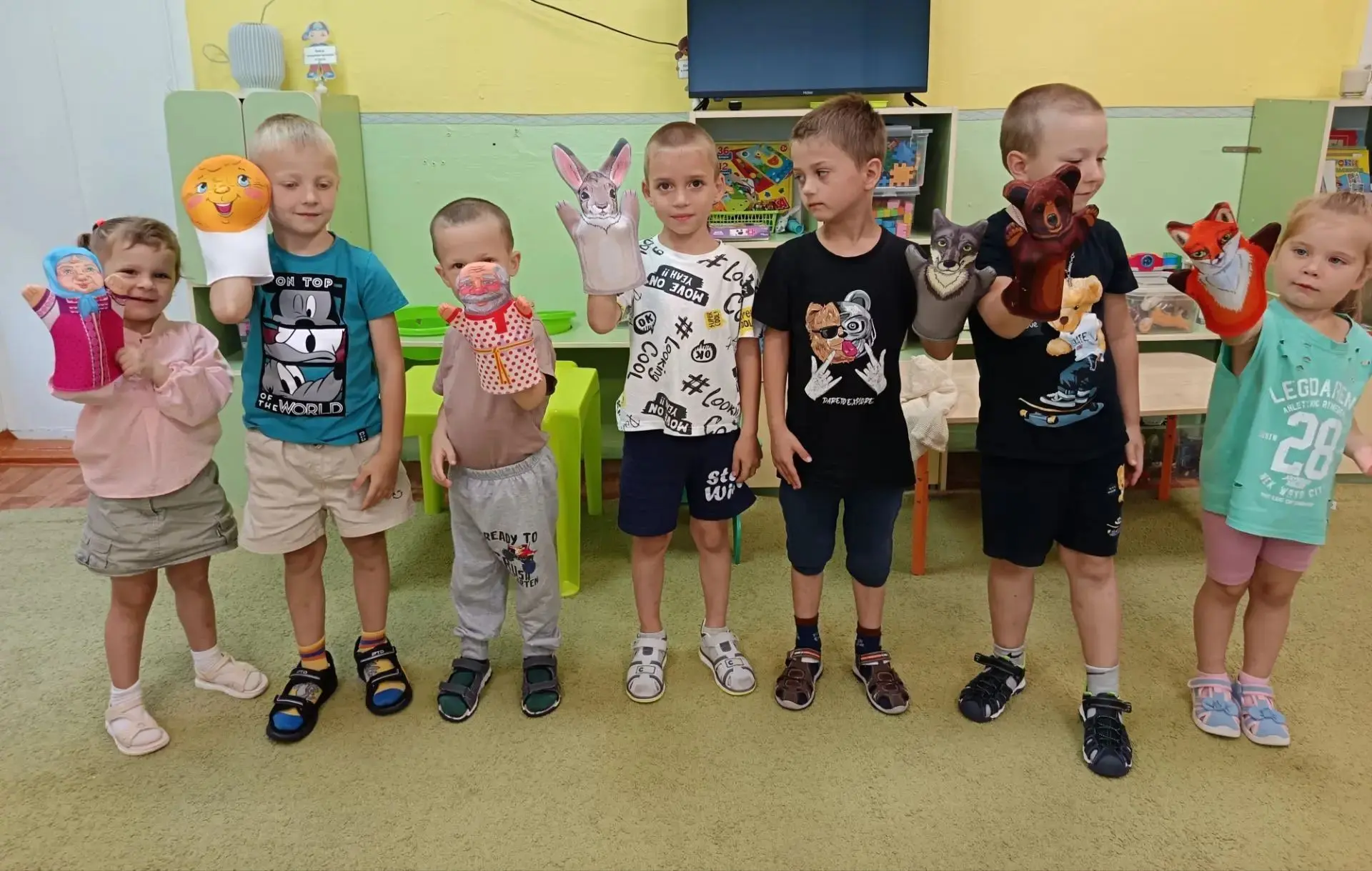 Маленькие актеры.🎭