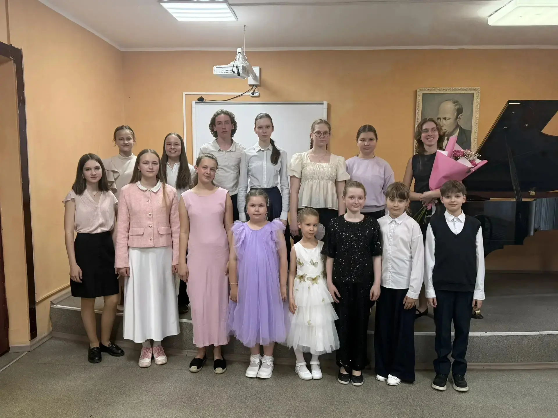 🎹🎶19 мая состоялся Отчётный концерт отдела "Фортепиано для разных специальностей".