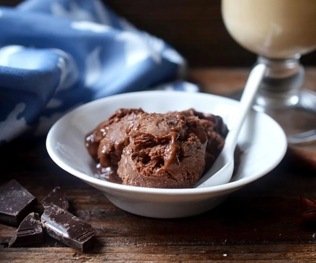 🍫 Постное шоколадное мороженое
