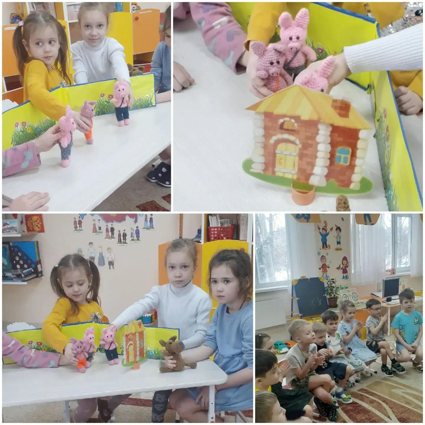 🌟 Как же здорово мы провели время на показе сказки «Три поросенка»! В рамках театральн...