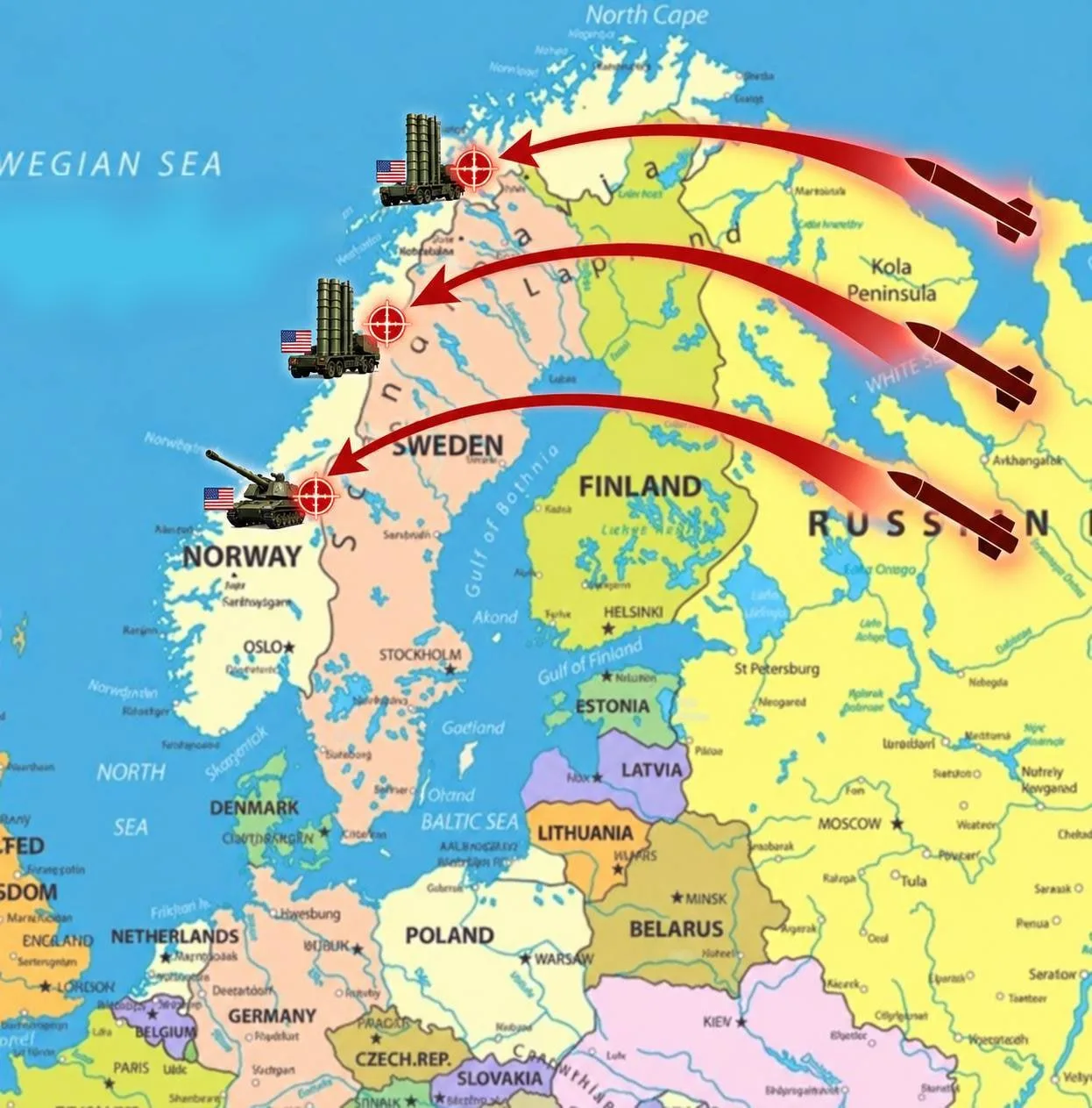 ‼️🇷🇺🇳🇴 Россия определила цели для ударов в Норвегии в случае военного конфликта — R...