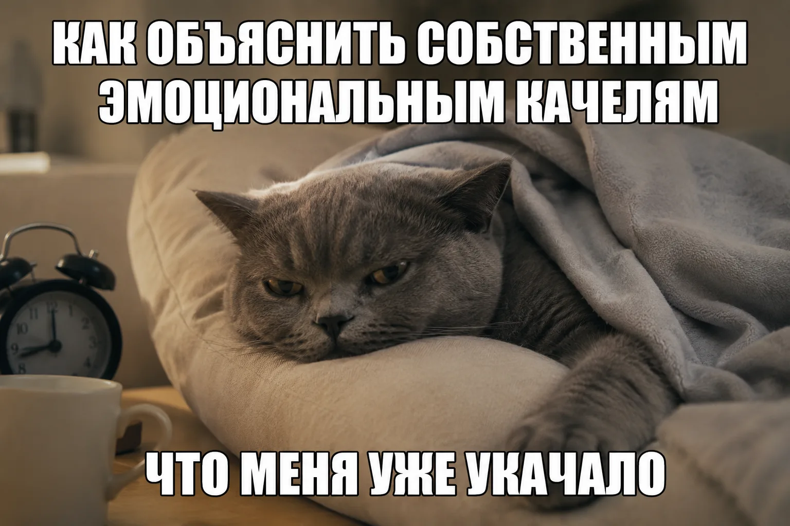 🧠💔 Почти 40% россиян признались, что не представляют жизнь без постоянных эмоциональных качелей — 