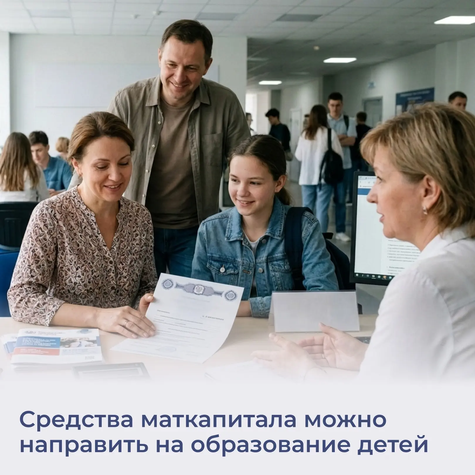 🧑‍🎓 Материнский капитал можно потратить не только на жильё, но и на обучение детей. О...