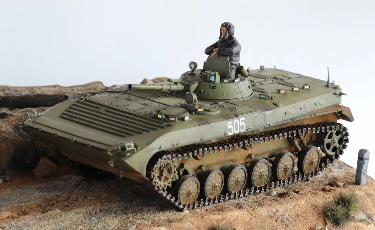 БМП-1
Автор: Алексей Нестеров

Источник: https://vk.ru/masshtabnye_modeli

#МКХ_работы