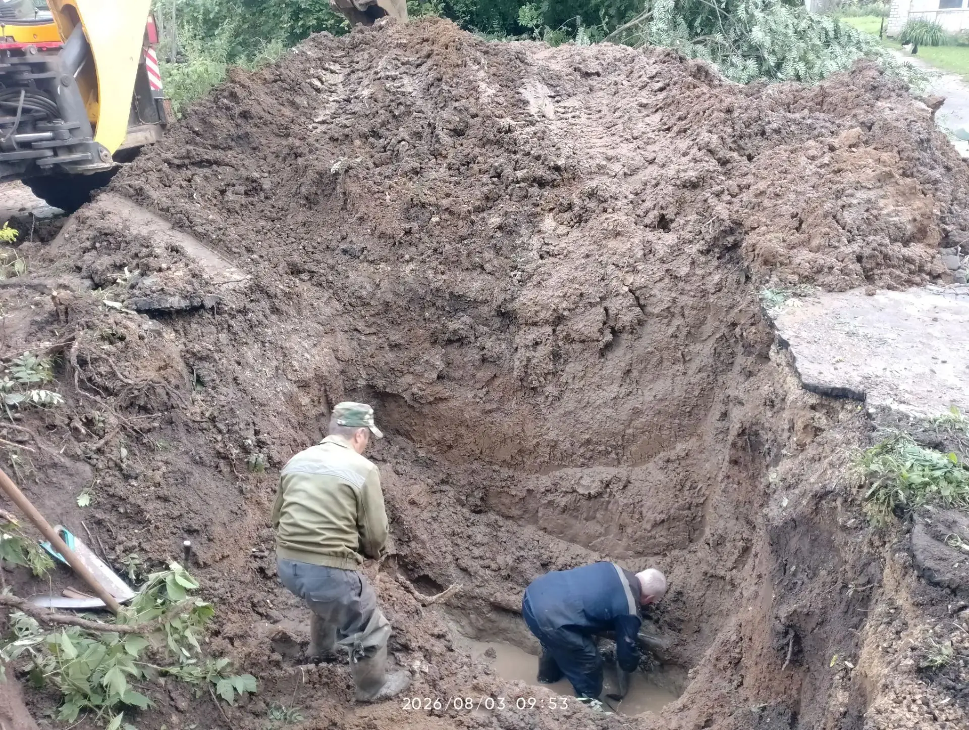 ✅ Надежино: прорыв устранили, вода есть. 💧
