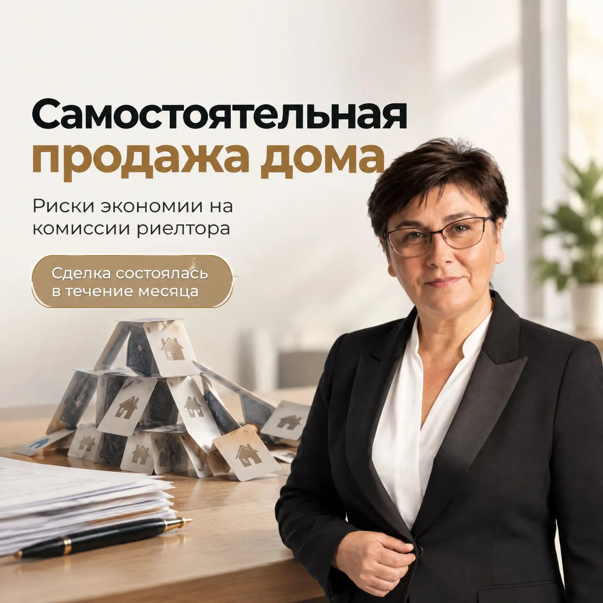 Когда самостоятельная продажа дома обходится дороже сэкономленной комиссии