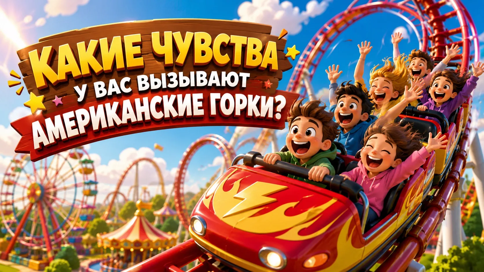 🎢 Аттракцион недели: Американские горки

Есть аттракционы, которые невозможно забыть после первой п