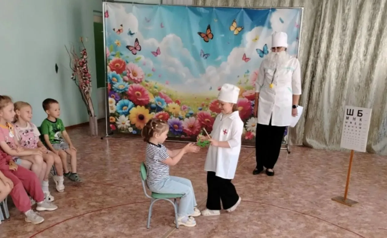 В преддверии профессионального праздника — Дня медицинского работника — в детском саду №9 состоялся 