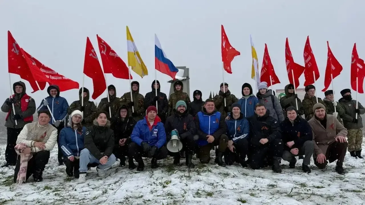 Представители Ставропольского филиала МПГУ приняли участие в памятном восхождении «Вперёд к Победе» 