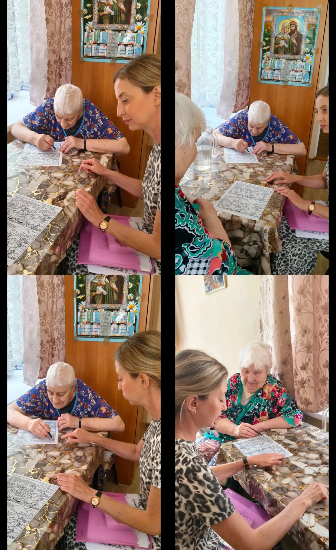 Главное — не упражнения, а внимание и душевный разговор 🤗Сегодня в Золотаревском доме-интернате про