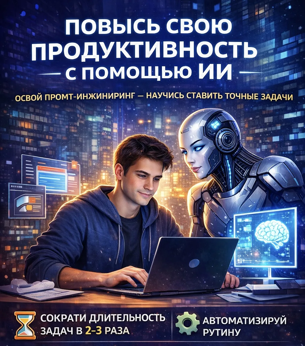 🚀 Повысь свою производительность с помощью ИИ
