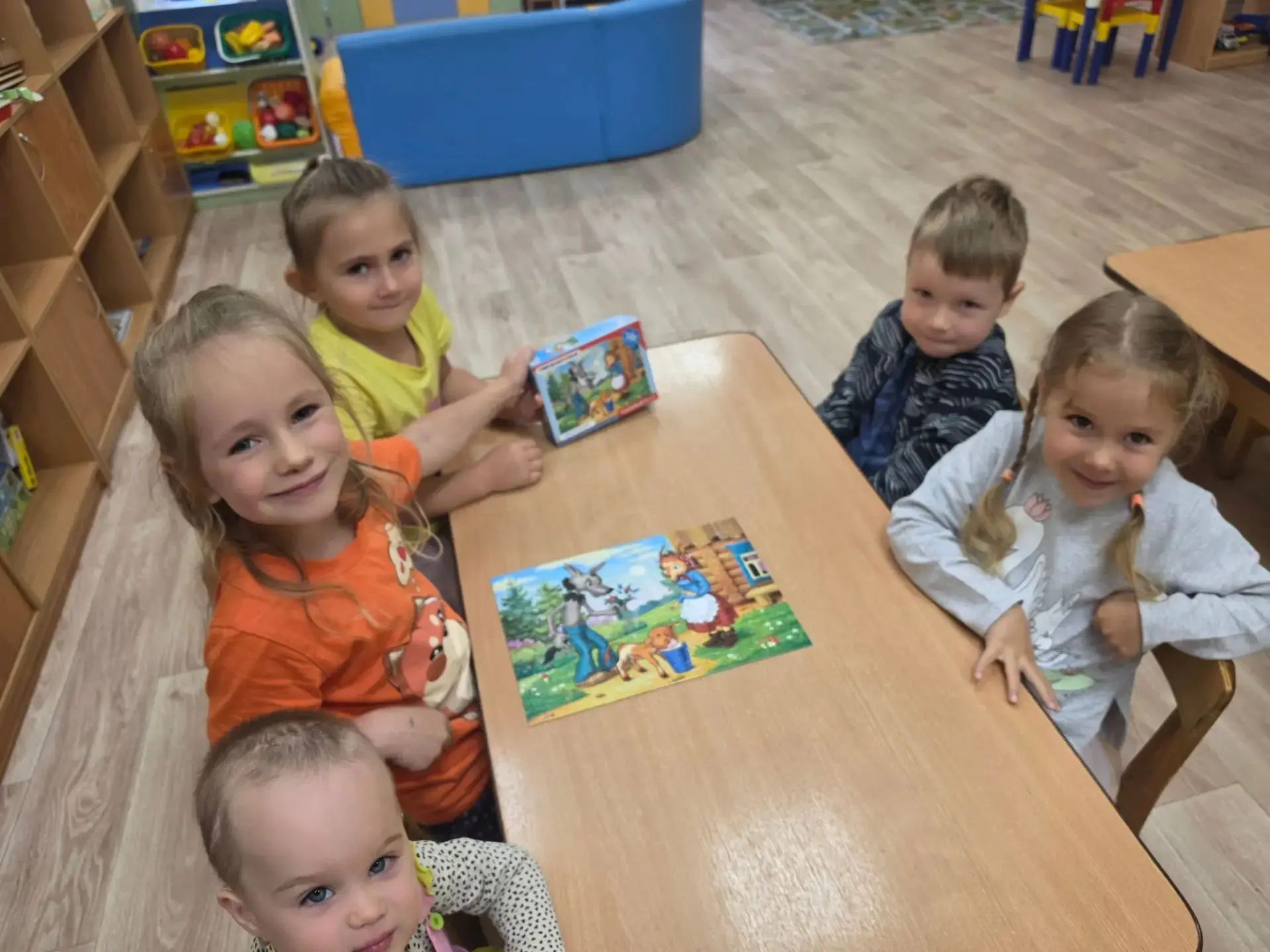 🧩 Наша любимая игра — собирать пазлы! 🧩