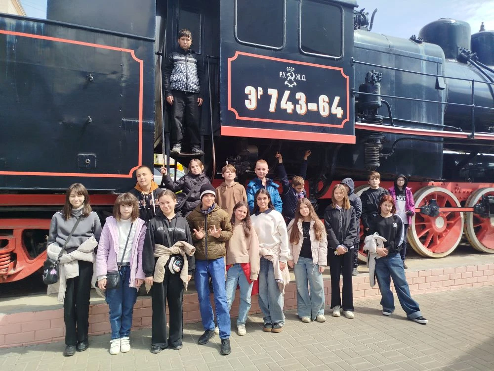 Сегодня 5 «Б» класс совершил путешествие во времени.