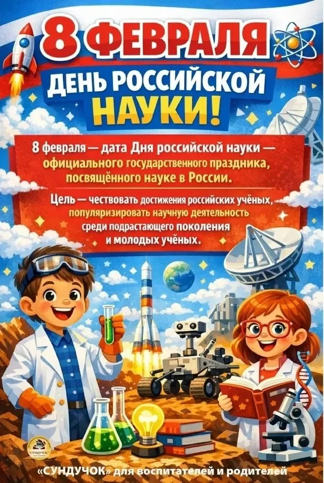 8 февраля — День российской науки
