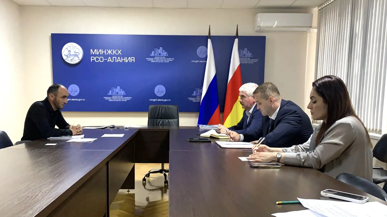 В Министерстве ЖКХ прошёл приём граждан.