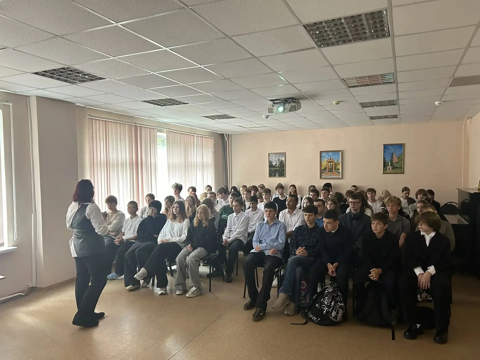 2 сентября сотрудники Музея-заповедника «Бородинское поле» провели информационный урок ...