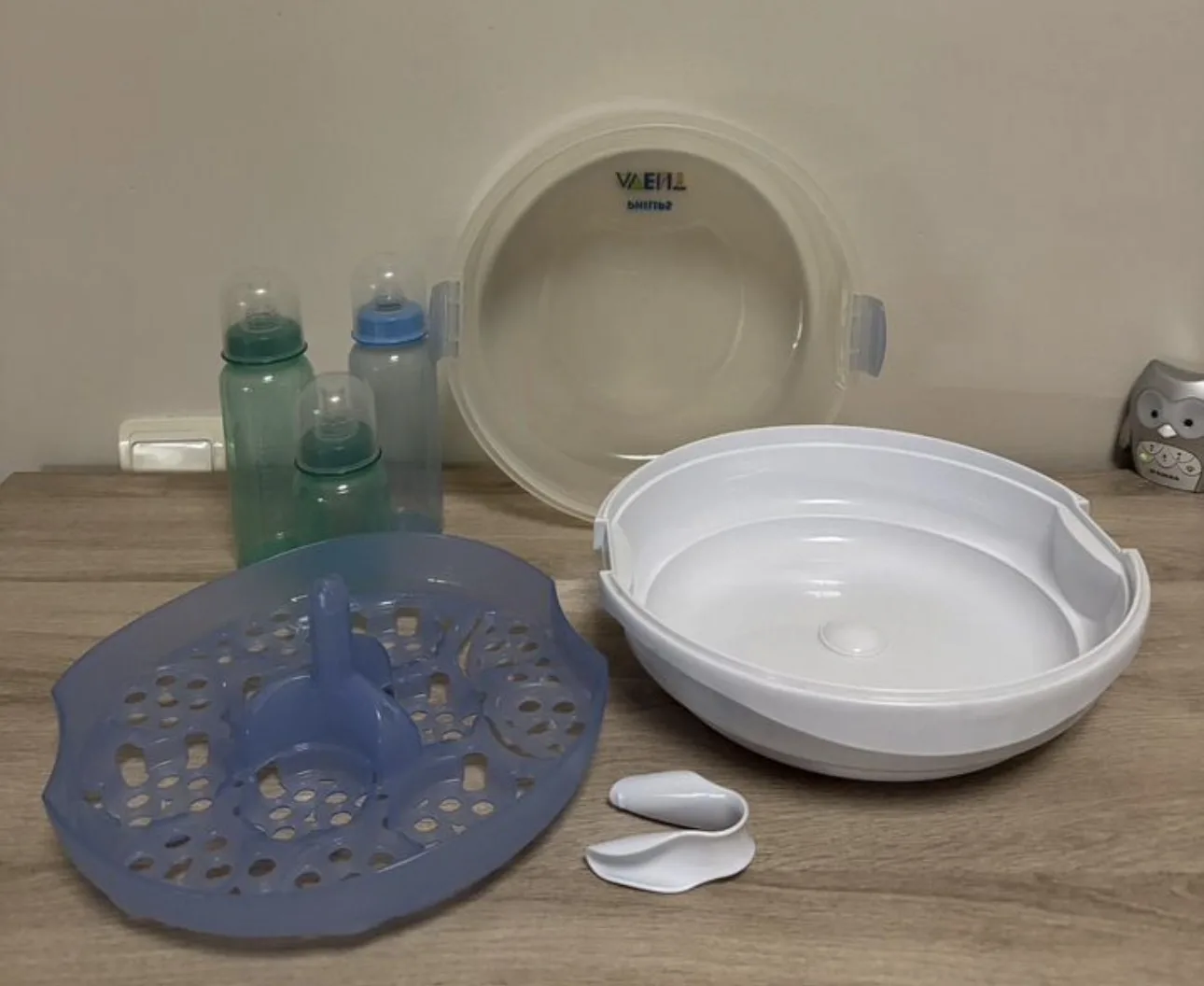 Продам стерилизатор philips avent с щипчиками для микроволновой печи, время стерилизаци...