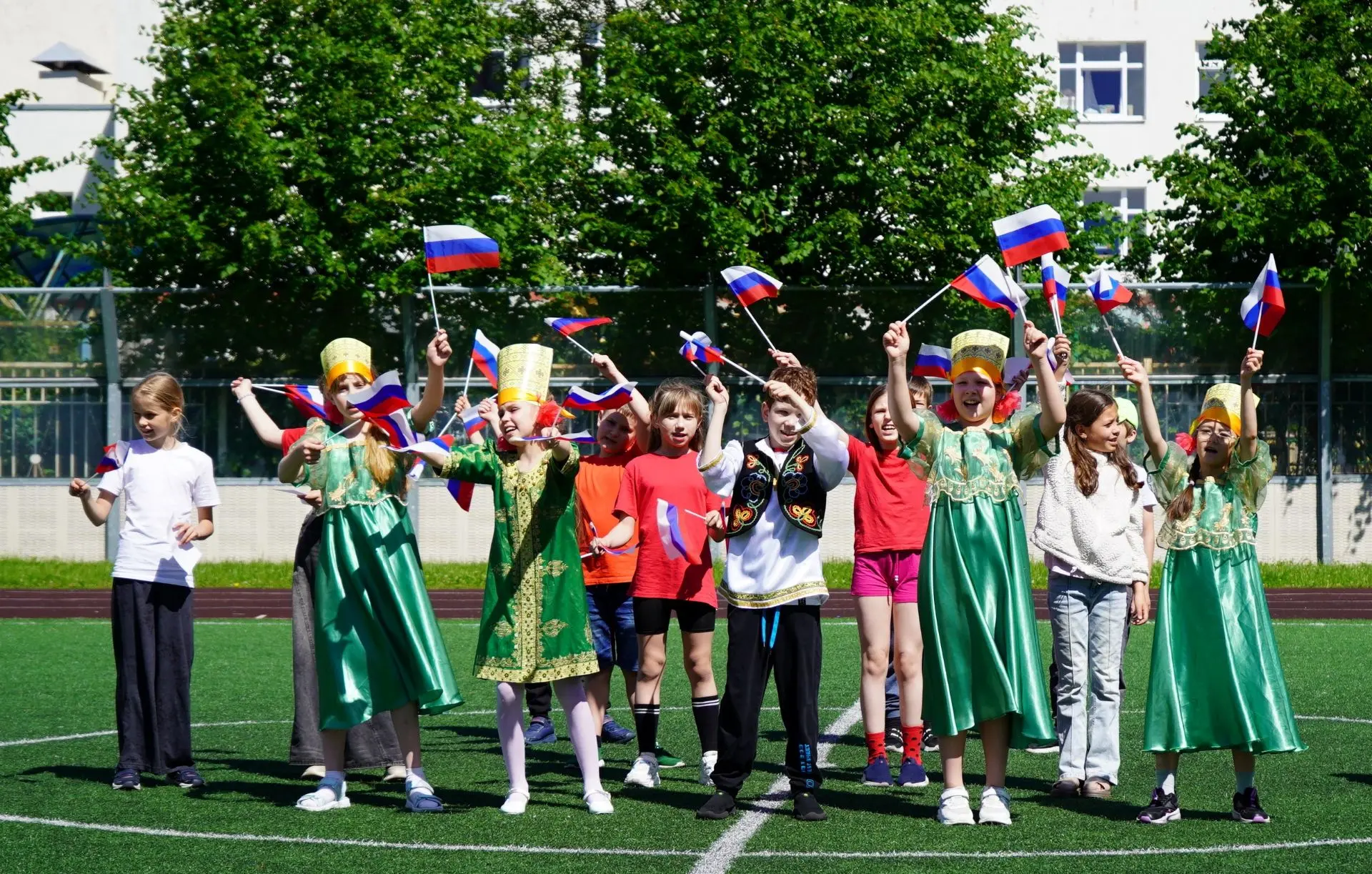 Сегодня в лагере «Свежий ветер» мы отметили День России!🎉🇷🇺