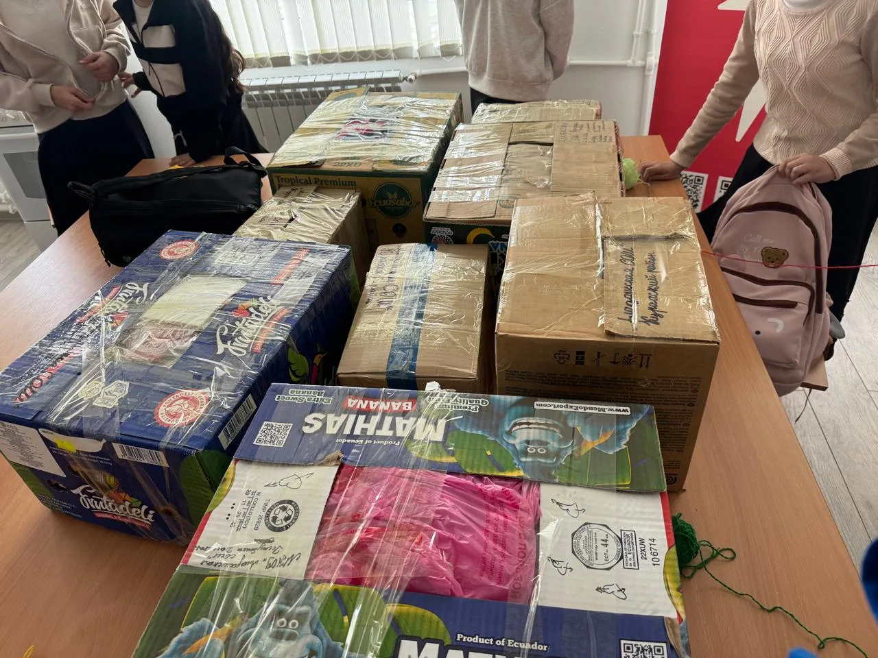 "Аладашская СОШ" отправила гуманитарную помощь в СВО