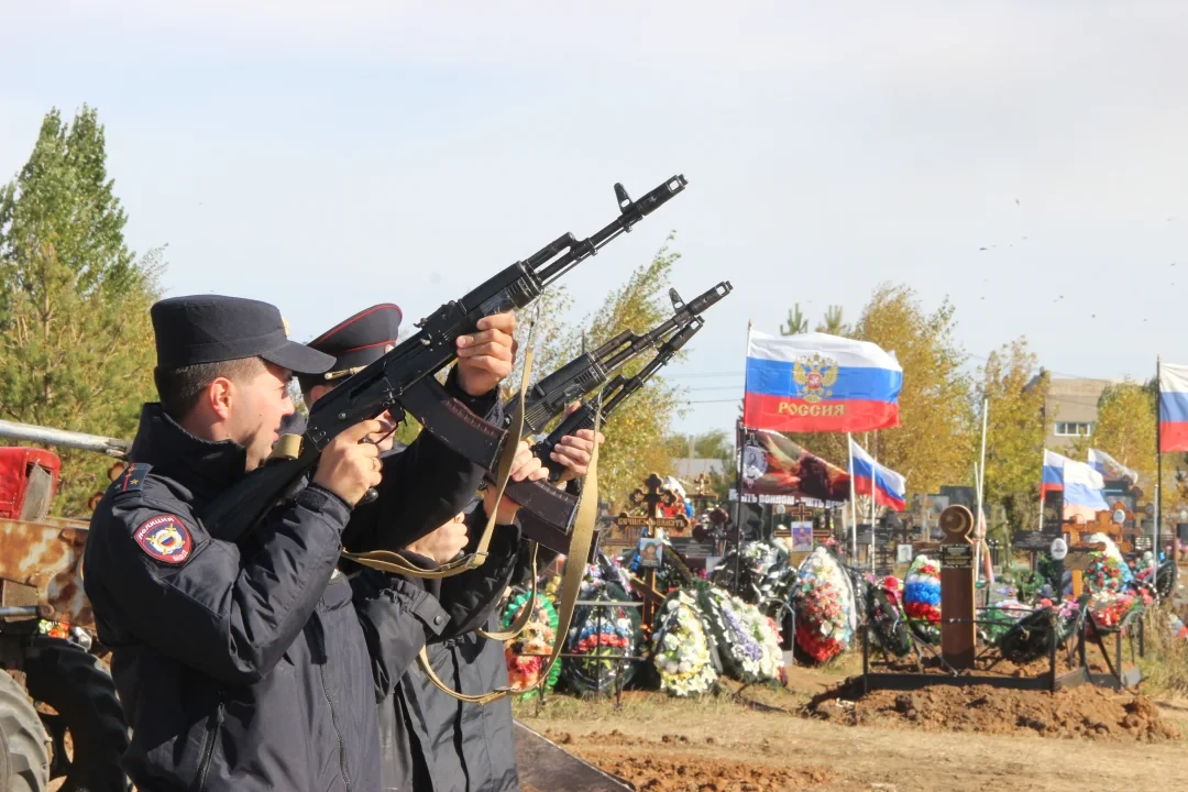 В Гае простились с участником СВО Александром Романовичем Бабий.