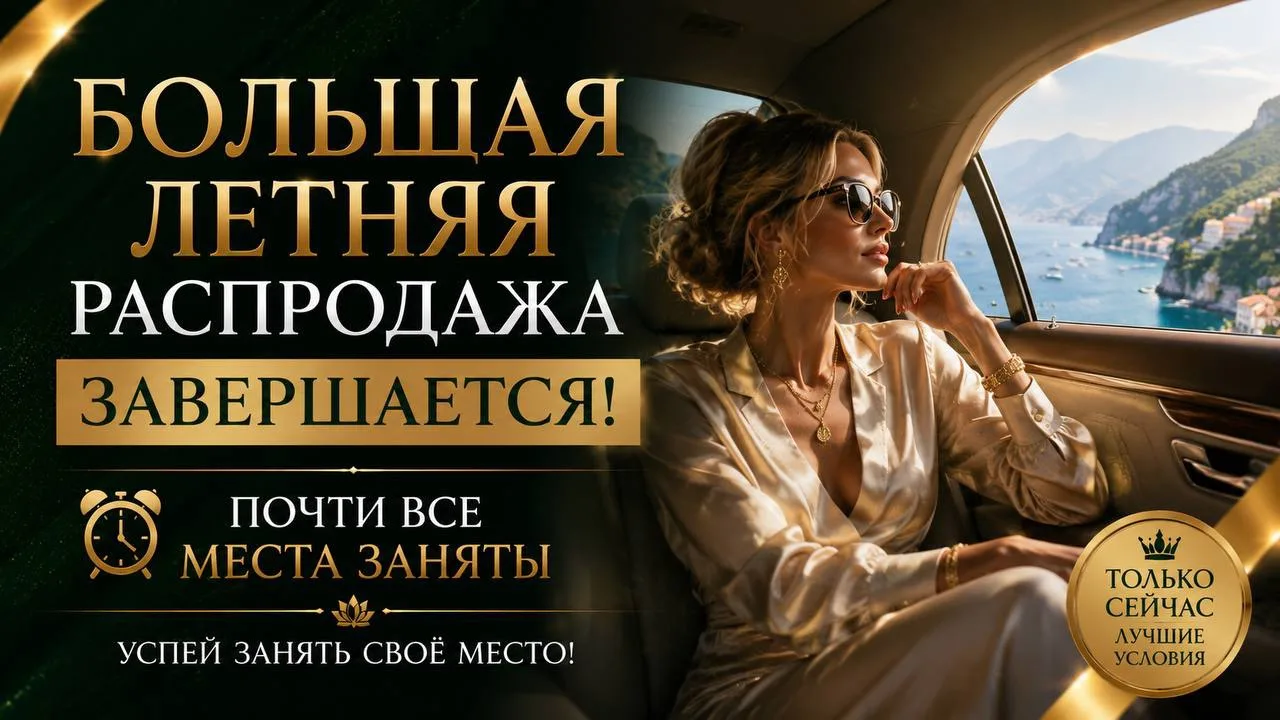 🤍 Девочки, теперь о моем важном решении.

Я приняла решение завершить Летнюю Денежную распродажу ра