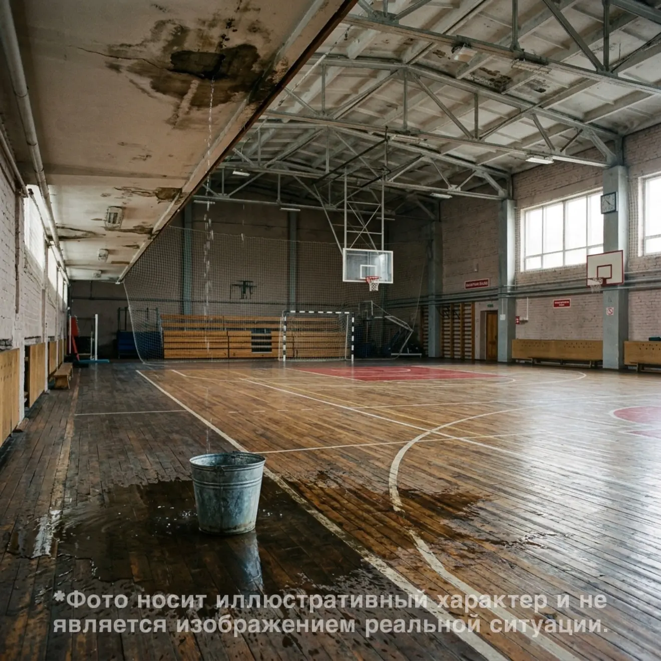 Стены расписывают, а крыша течет: рефтинский «Олимп» лечат косметикой 🫣